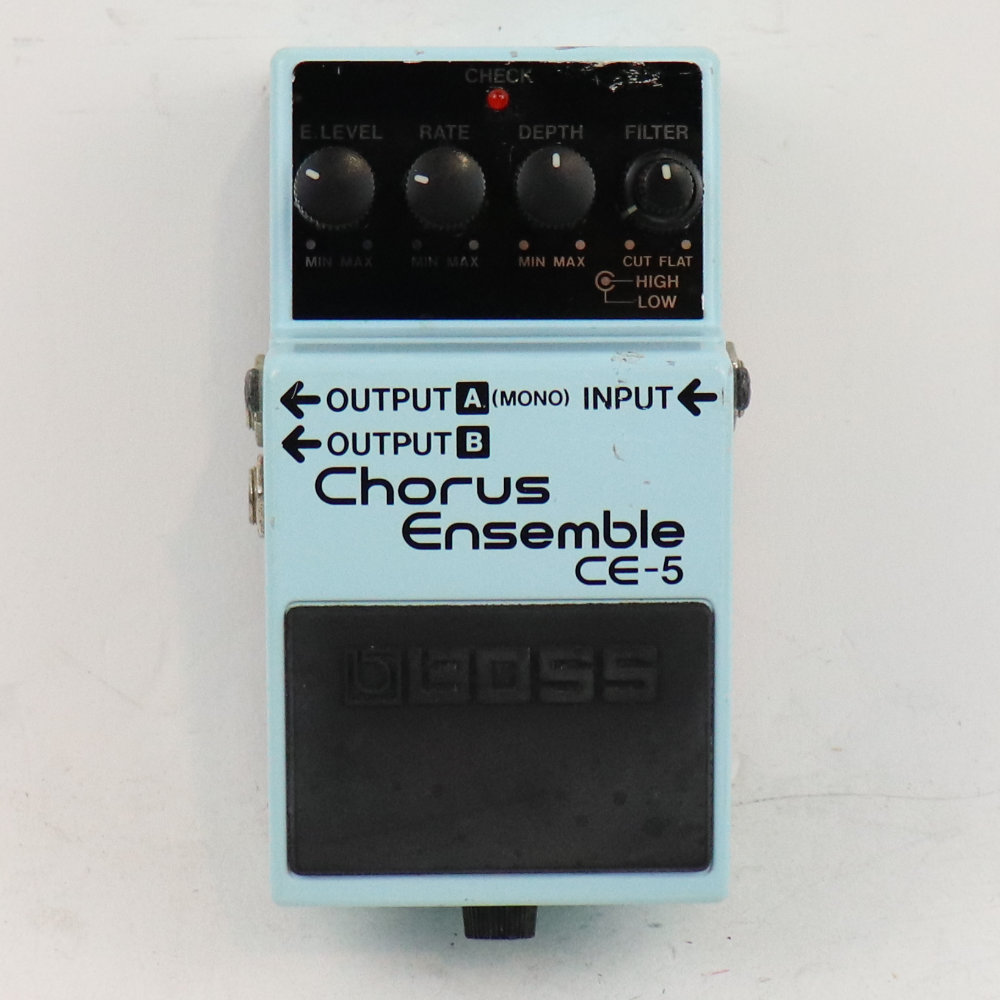 【中古】コーラスアンサンブル エフェクター BOSS CE-5 Chorus Ensemble ギターエフェクター 正面