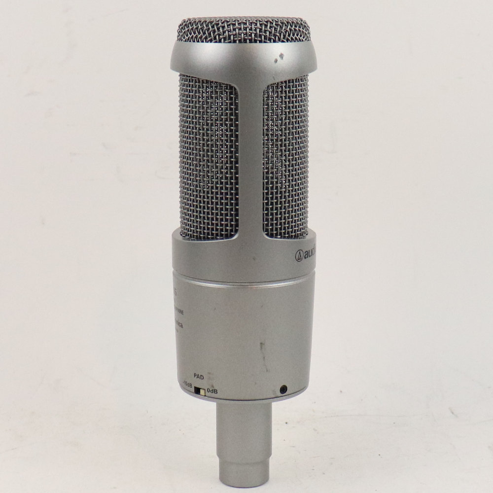 【中古】 コンデンサーマイク AUDIO-TECHNICA AT3035 オーディオテクニカ オーテク MADE IN JAPAN 日本製 側面