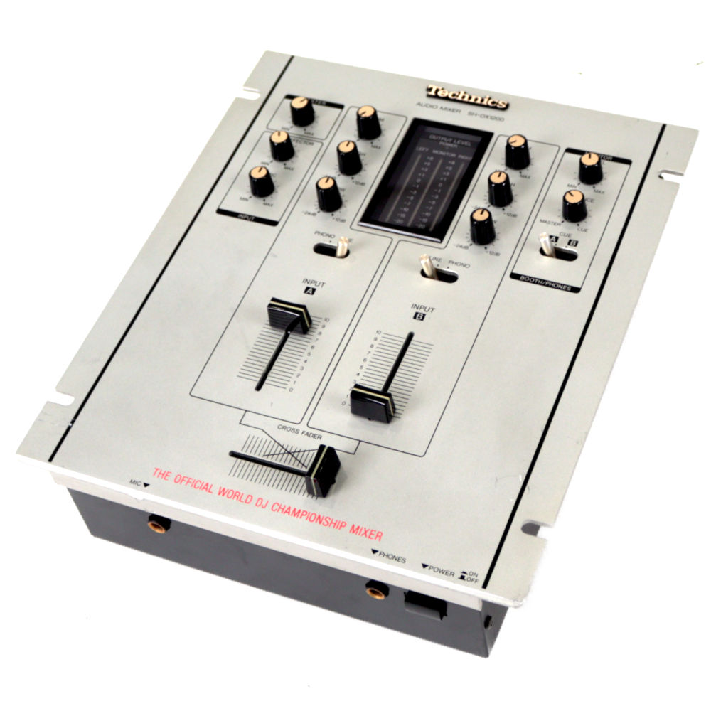 中古】 DJミキサー Technics SH-DX1200 テクニクス 2ch DJミキサー([USED] 長くDJシーンを支えた超定番モデル) |  web総合楽器店 chuya-online.com