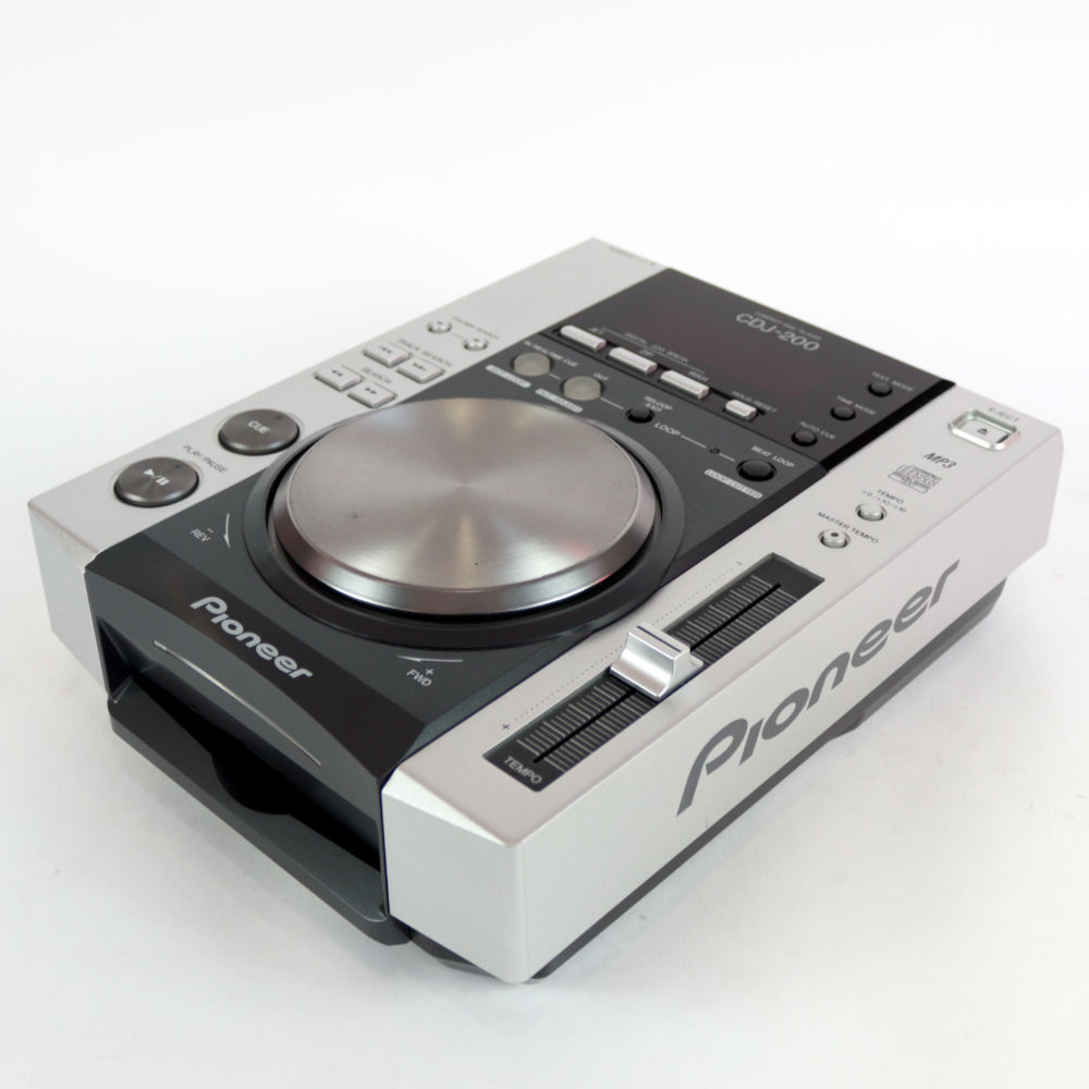 【中古】 DJ用CDプレイヤー Pioneer DJ CDJ-200 パイオニアDJ CDJプレイヤー 右サイド