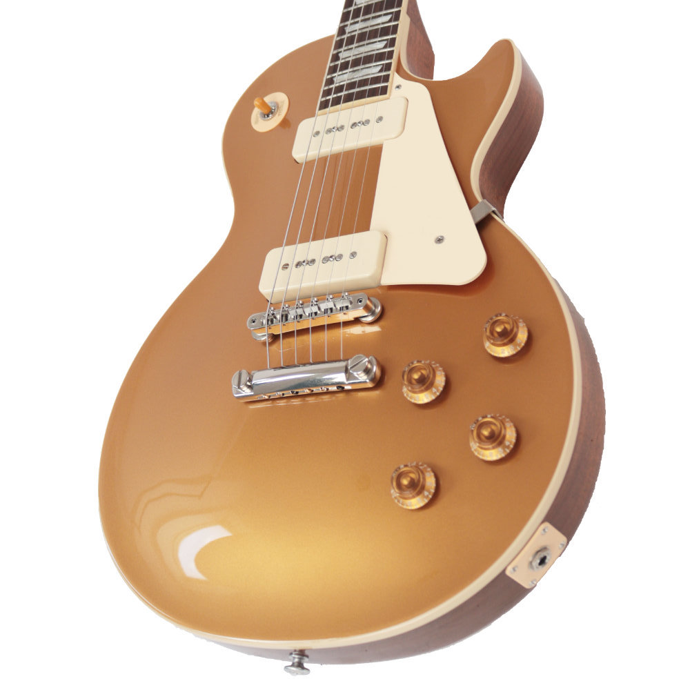 【中古】 Gibson Les Paul Standard 50s P-90 Gold Top 2023年製 エレキギター ボディ画像