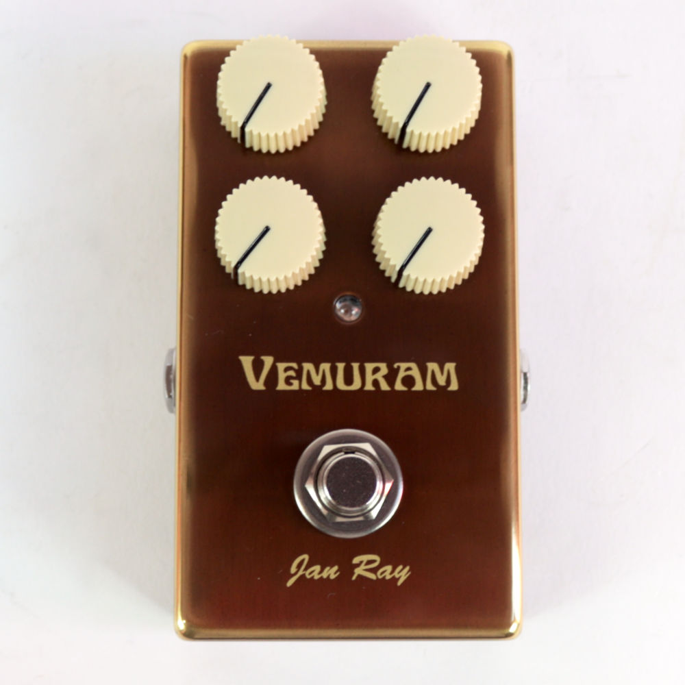 【中古】 VEMURAM Jan Ray SN：JR09629 オーバードライブ エフェクター ヴェムラム ベムラム ジャンレイ 正面