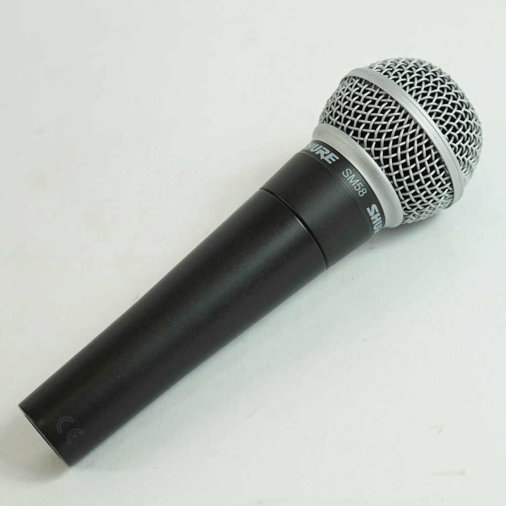 【中古】 マイク シュアー SHURE SM58SE スイッチ付き ダイナミックマイク シュア ゴッパ 裏面画像