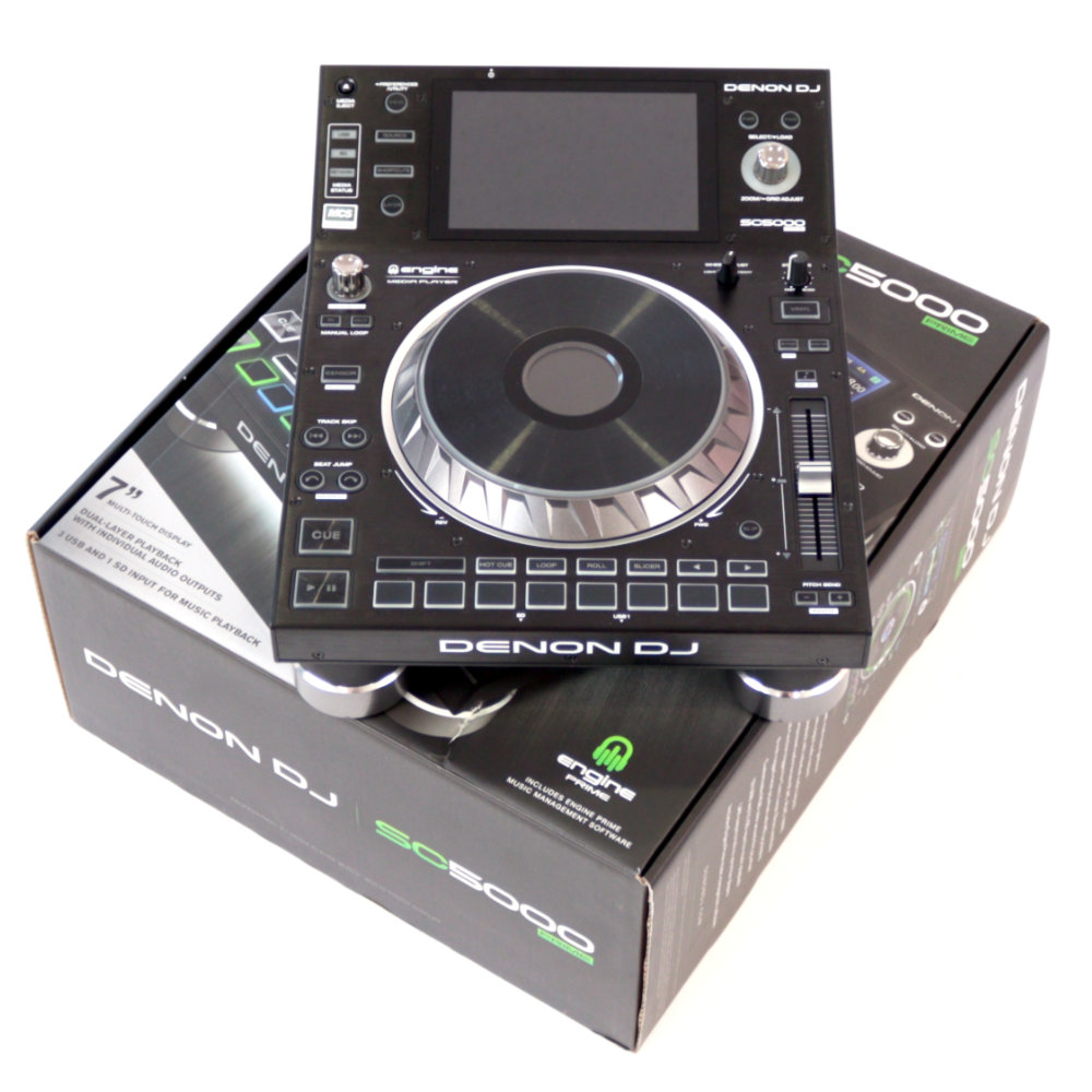 【中古】 DJプレイヤー DENON DJ SC5000 PRIME DJメディアプレイヤー SDカード USBメモリー対応 7インチディスプレイ デノン