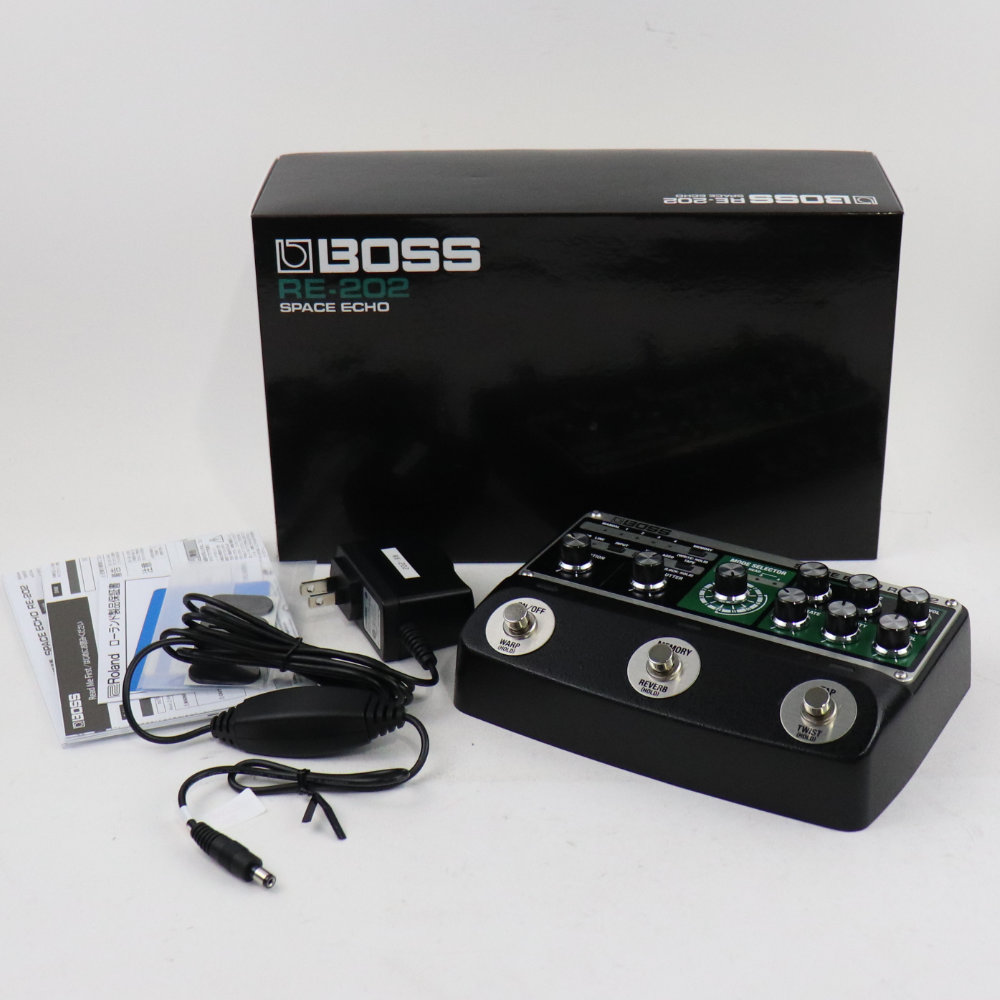 【中古】 BOSS RE-202 Space Echo スペースエコー エコー ディレイ リバーブ ギターエフェクター