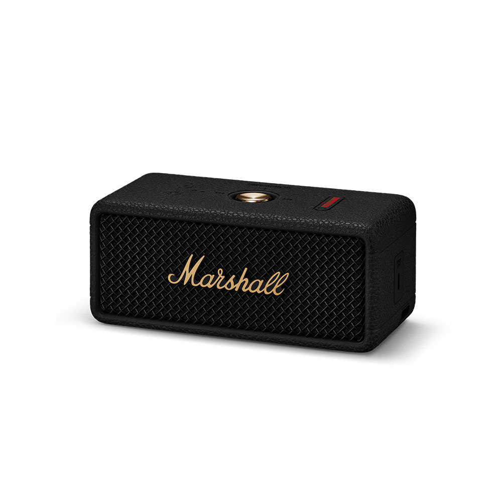 MARSHALL マーシャル Emberton III Black and Brass Bluetoothスピーカー ワイヤレススピーカー 全体