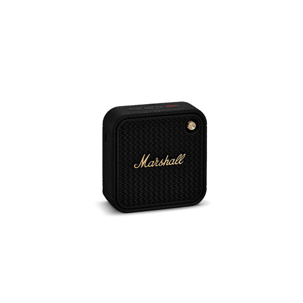 MARSHALL マーシャル Willen II Black and Brass Bluetoothスピーカー ワイヤレススピーカー 全体