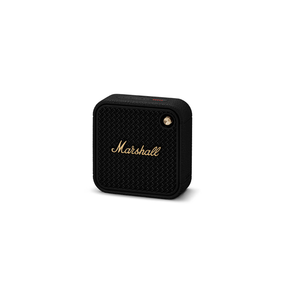 MARSHALL マーシャル Willen II Black and Brass Bluetoothスピーカー ワイヤレススピーカー 全体