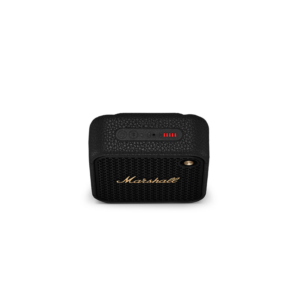 MARSHALL マーシャル Willen II Black and Brass Bluetoothスピーカー ワイヤレススピーカー 天面