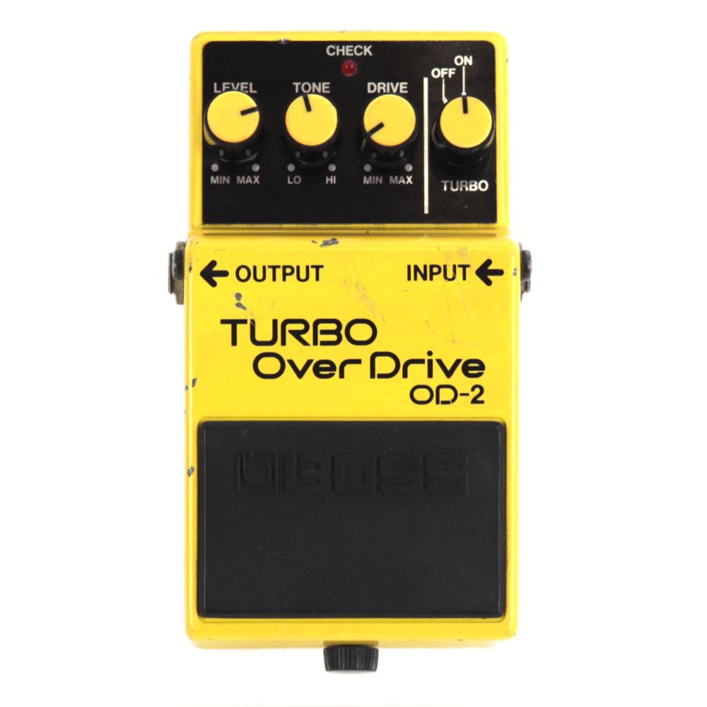 【中古】ターボオーバードライブ エフェクター BOSS OD-2 TURBO OverDrive Made in Japan ボス ギターエフェクター