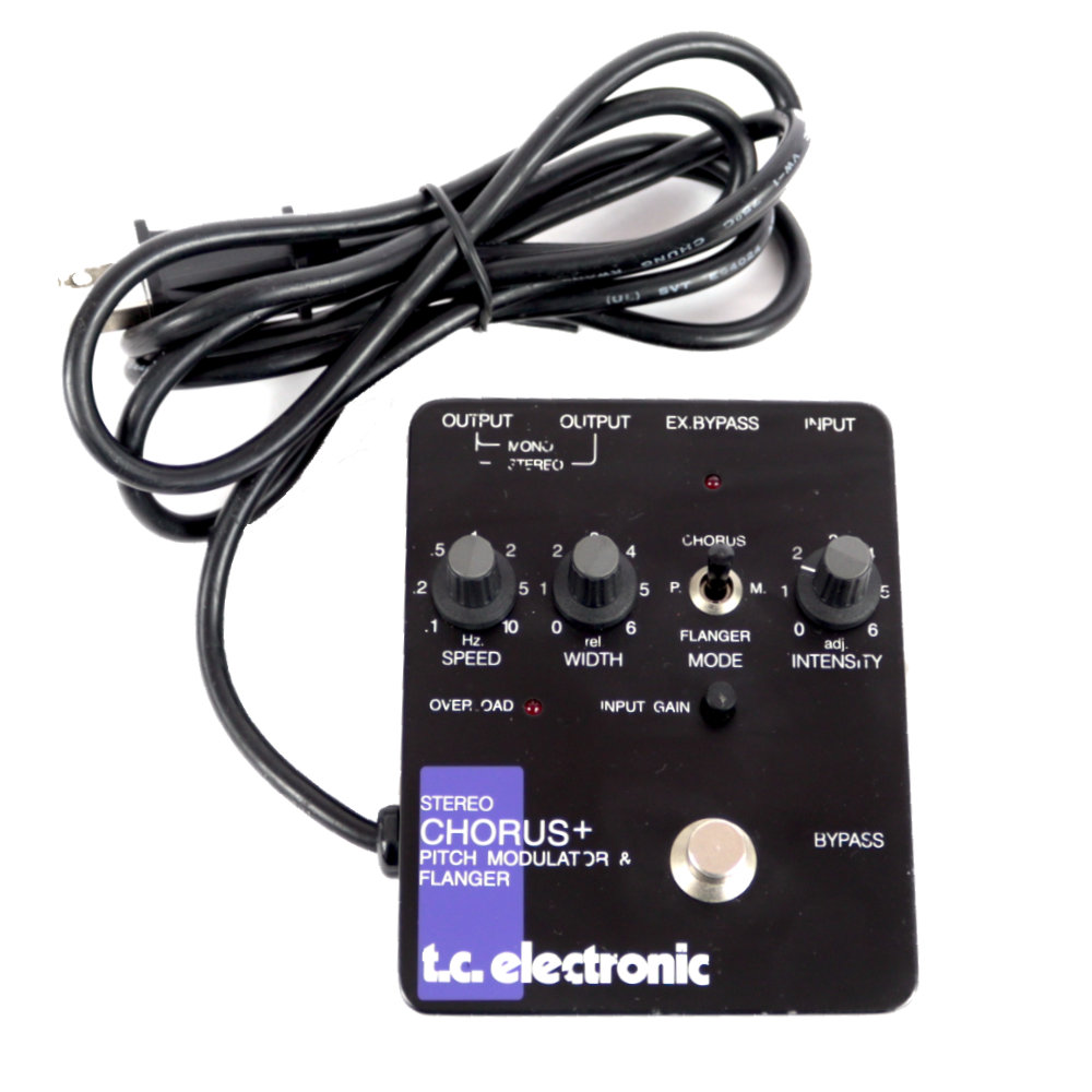 【中古】 tc electronic STEREO CHORUS+ PITCH MODULATOR & FLANGER SCF コーラス フランジャー エフェクター