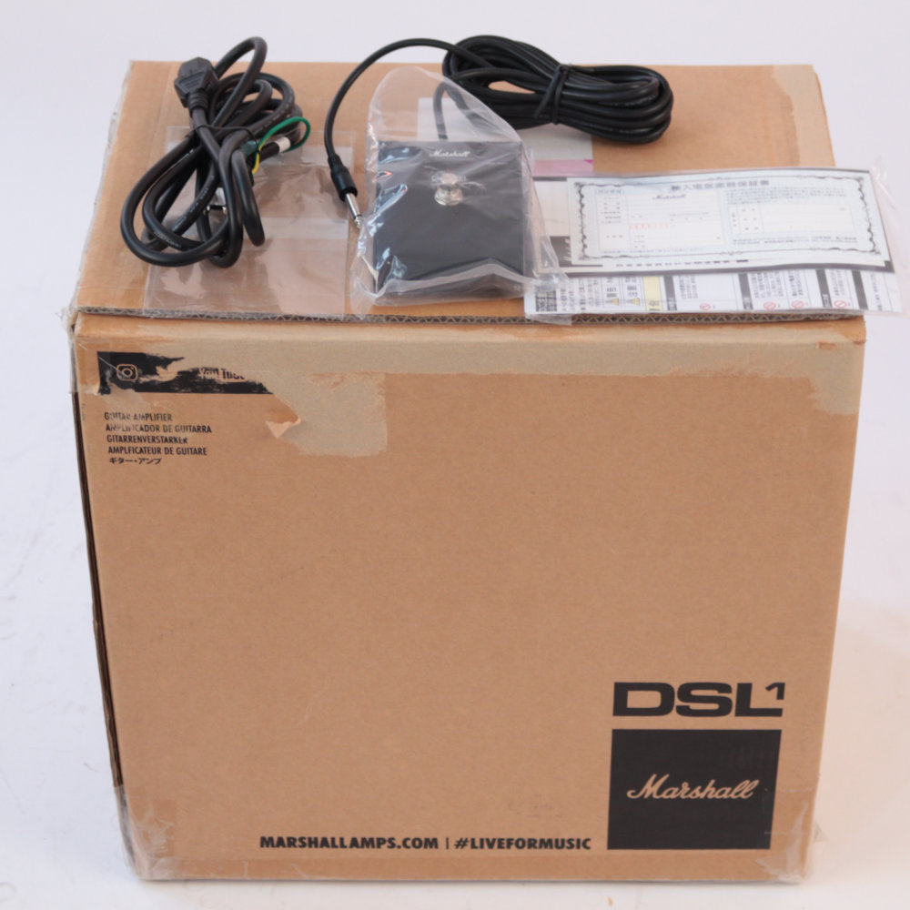 【中古】 ギターアンプ コンボ MARSHALL マーシャル DSL1C 真空管アンプ 付属品