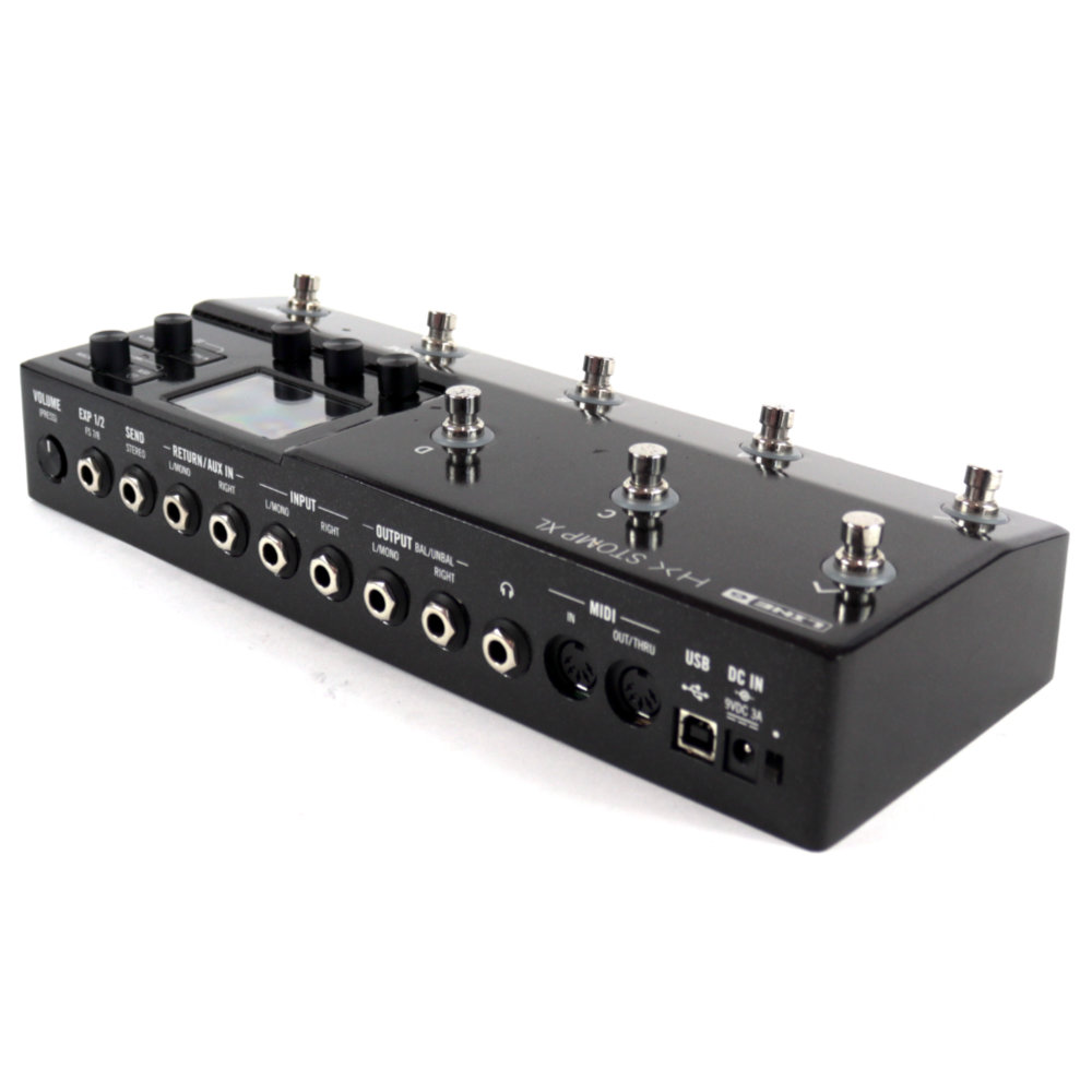 【中古】 マルチエフェクター LINE6 HX Stomp XL ギターエフェクター 右サイド