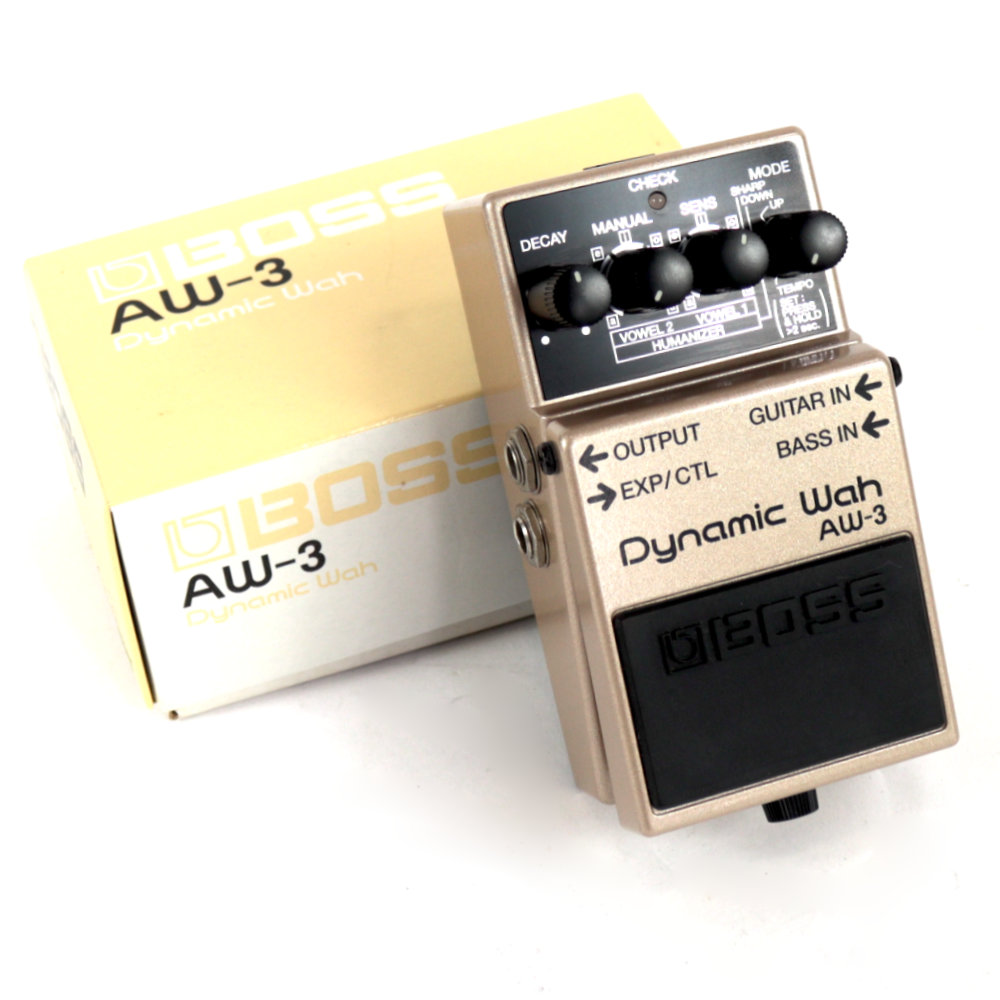 【中古】ダイナミックワウ エフェクター BOSS AW-3 Dynamic Wah ボス オートワウ ギターエフェクター ベースエフェクター