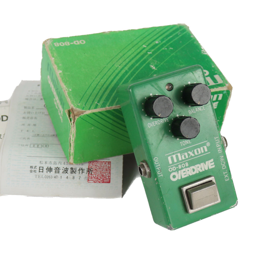 【中古】 Maxon マクソン OD-808 OVERDRIVE Small Case オーバードライブ ギターエフェクター