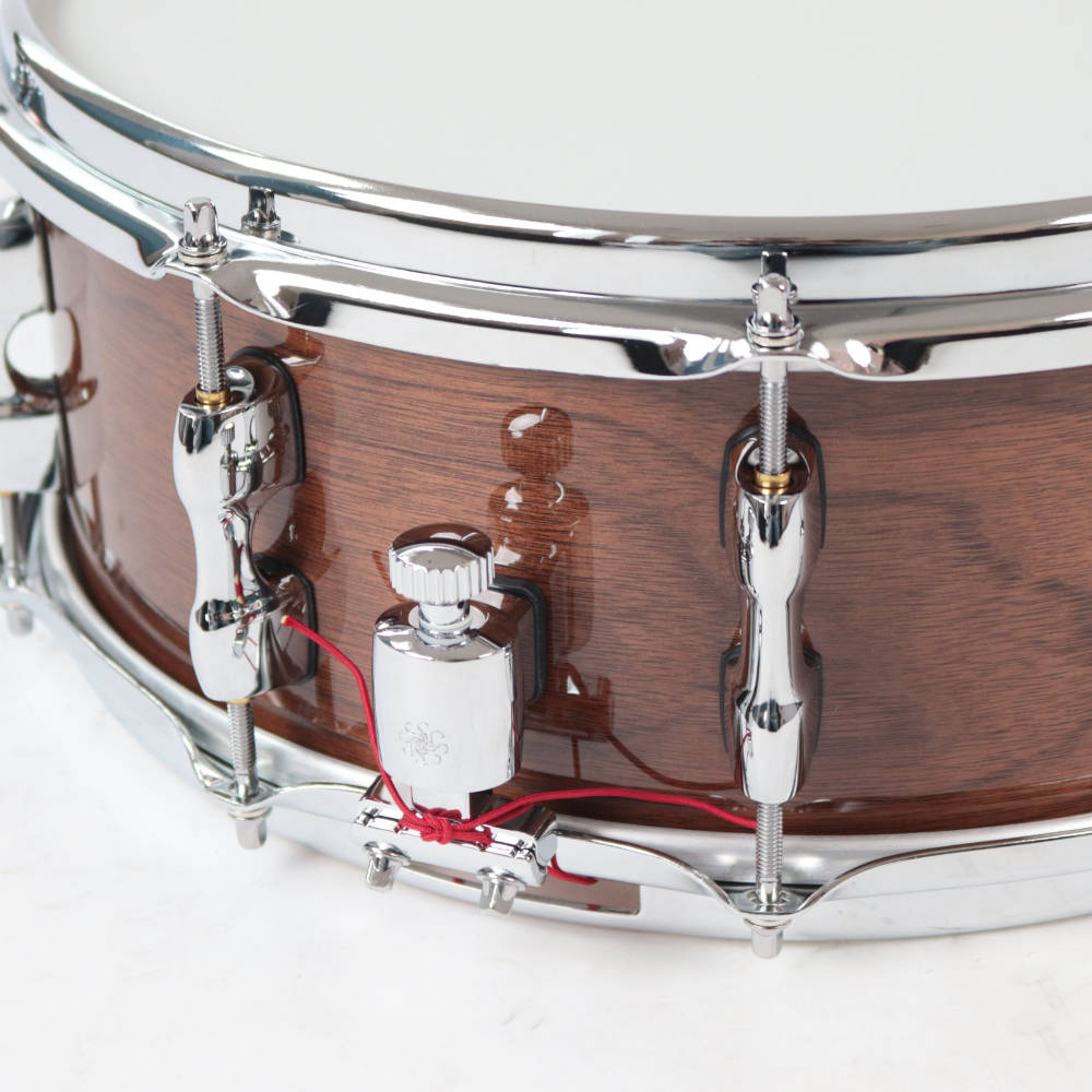 【アウトレット】 スネア SAKAE OSAKA HERITAGE SD1455WNJ JAPAN CUSTOM WALNUT ジャパンカスタム ウォルナットスネア ストレーナー 2