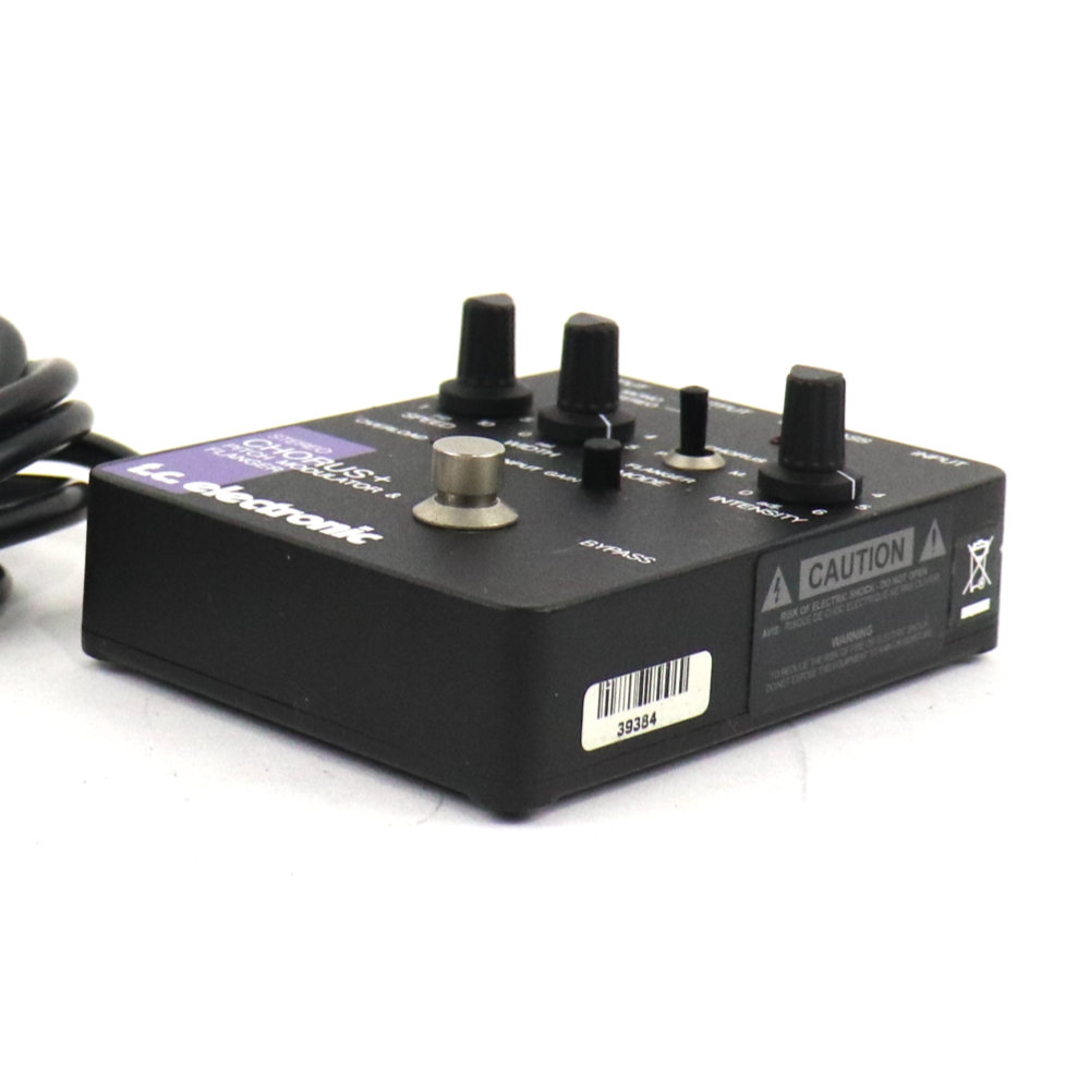 【中古】 tc electronic STEREO CHORUS+ PITCH MODULATOR & FLANGER SCF コーラス フランジャー エフェクター 右サイド