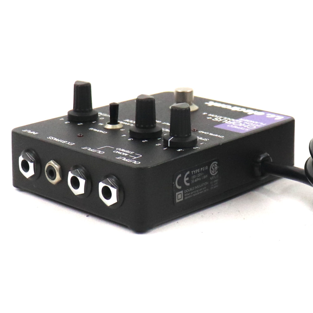 【中古】 tc electronic STEREO CHORUS+ PITCH MODULATOR & FLANGER SCF コーラス フランジャー エフェクター 左サイド