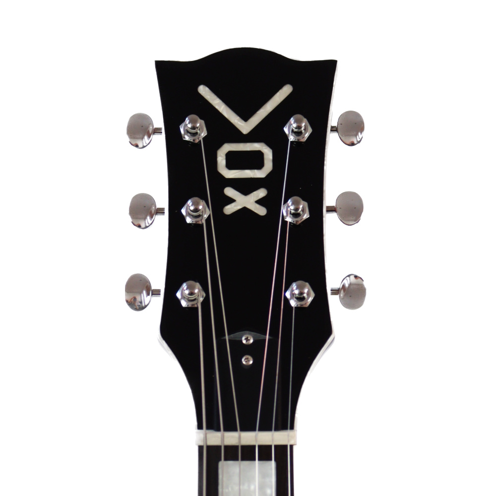 【アウトレット】 VOX Bobcat BC-V90B BL with Bigsby ソープバータイプPU2基搭載 ビグスビーブリッジ セミアコースティックギター ヘッド画像