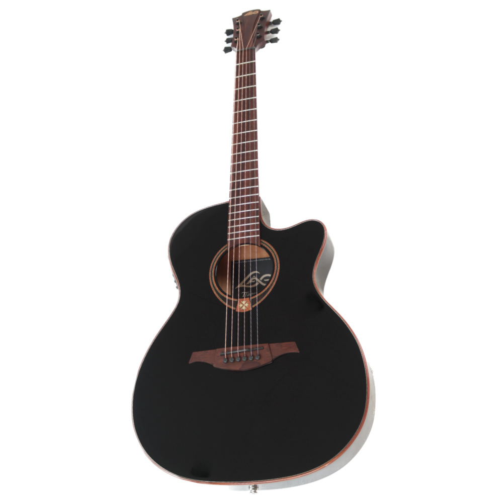 【アウトレット】 LAG GUITARS T118ASCE-BLK エレクトリックアコースティックギター 本体画像