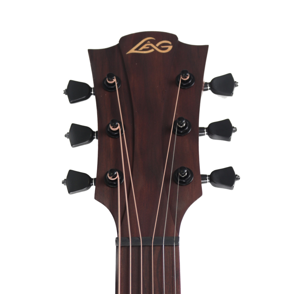 【アウトレット】 LAG GUITARS T118ASCE-IVO エレクトリックアコースティックギター ヘッド画像