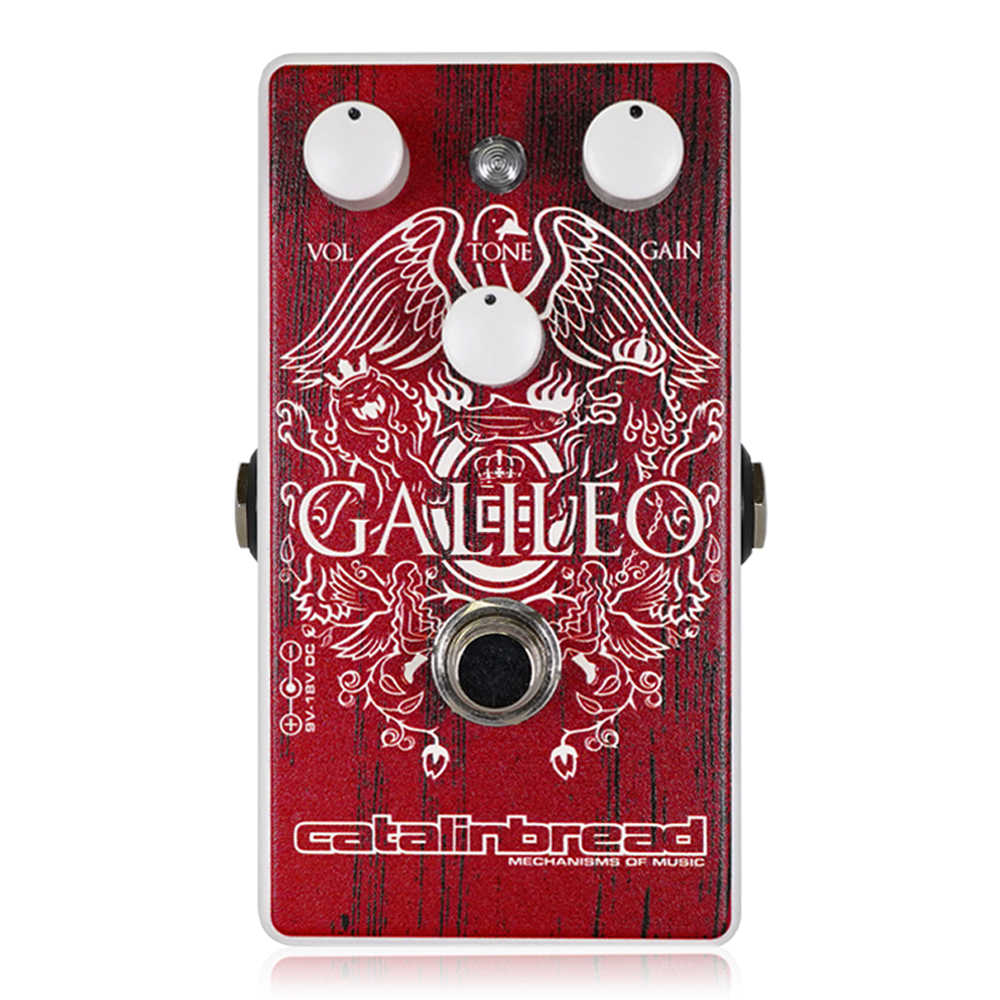 Catalinbread カタリンブレッド GALILEO RED SPECIAL オーバードライブ ギターエフェクター