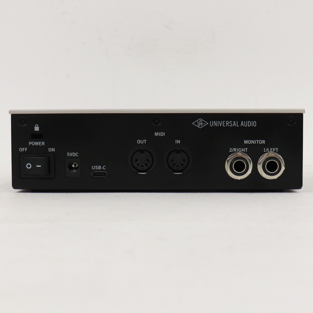 【中古】 USBオーディオインターフェイス UNIVERSAL AUDIO VOLT 2 背面