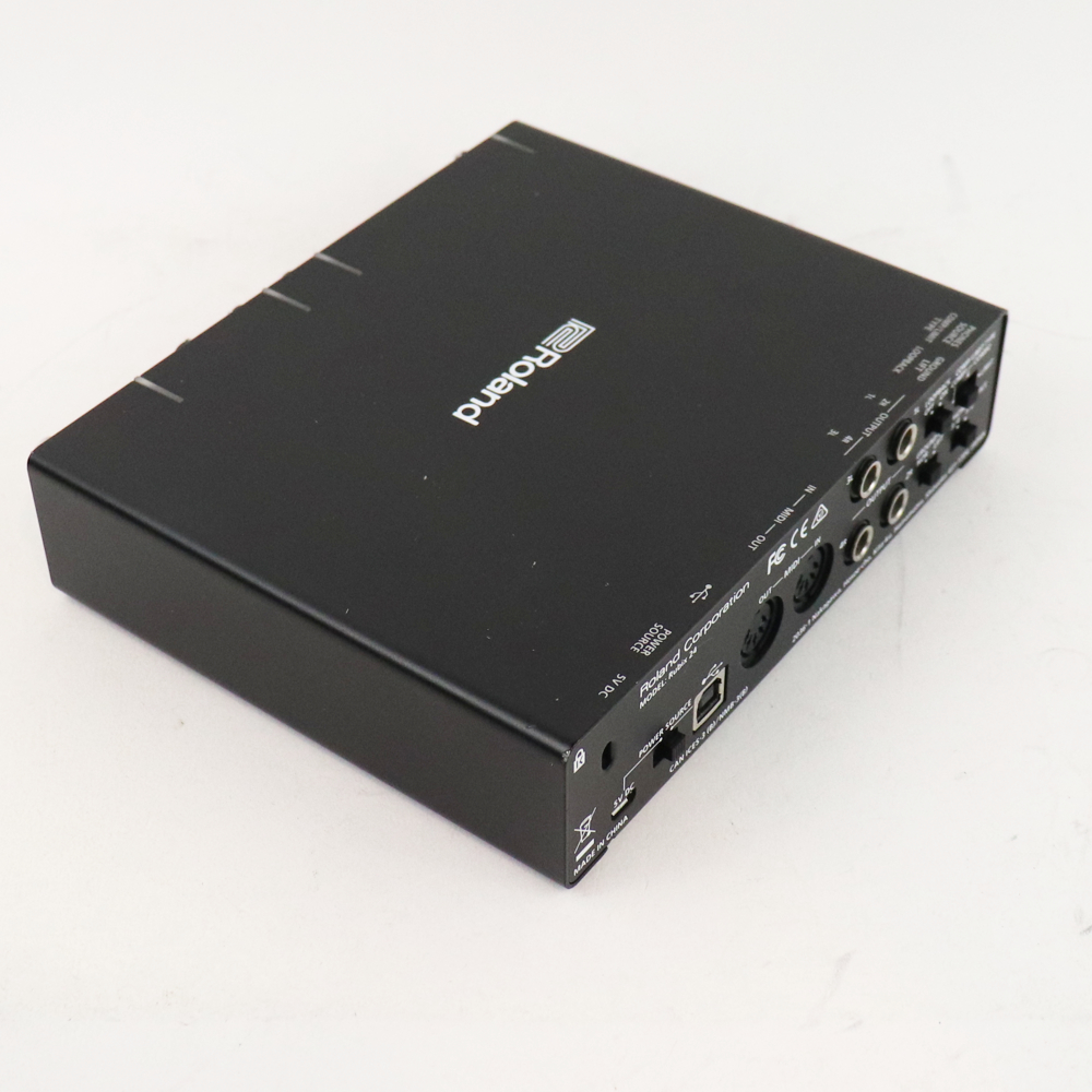 【中古】 オーディオインターフェイス ROLAND Rubix24 USB AUDIO INTERFACE ローランド ルビックス アングル画像