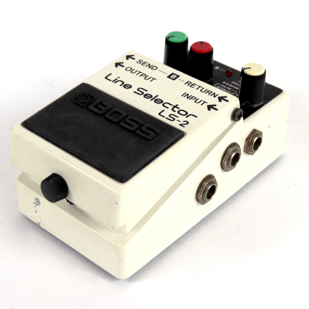 【中古】 ラインセレクター エフェクター BOSS LS-2 Line Selector ギター ベースエフェクター 右サイド