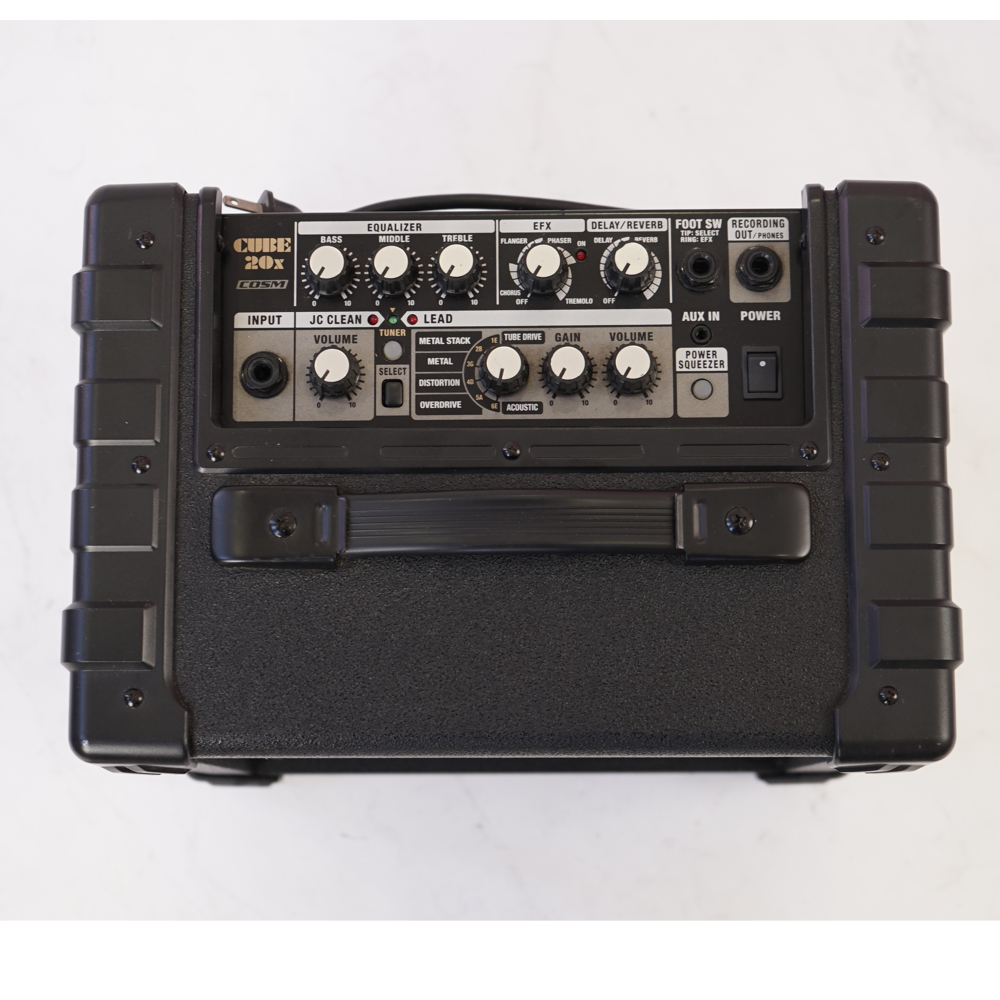 【中古】 ギターアンプ Roland CUBE 20X コントロール画像