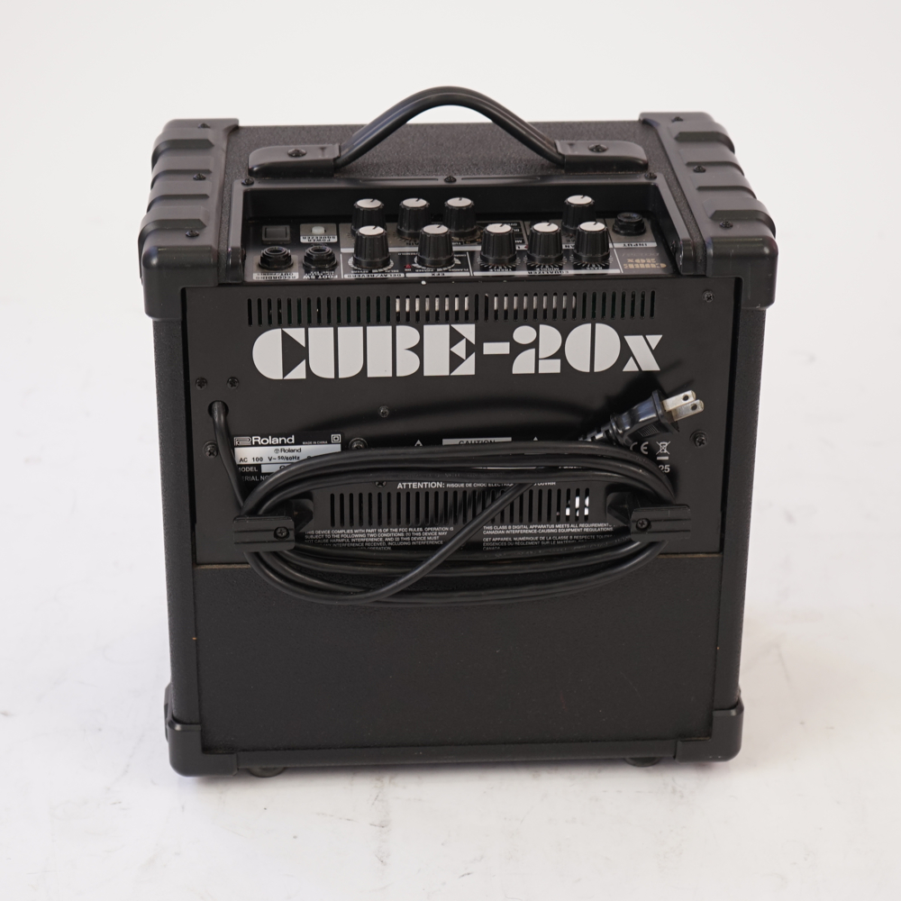 【中古】 ギターアンプ Roland CUBE 20X 背面画像