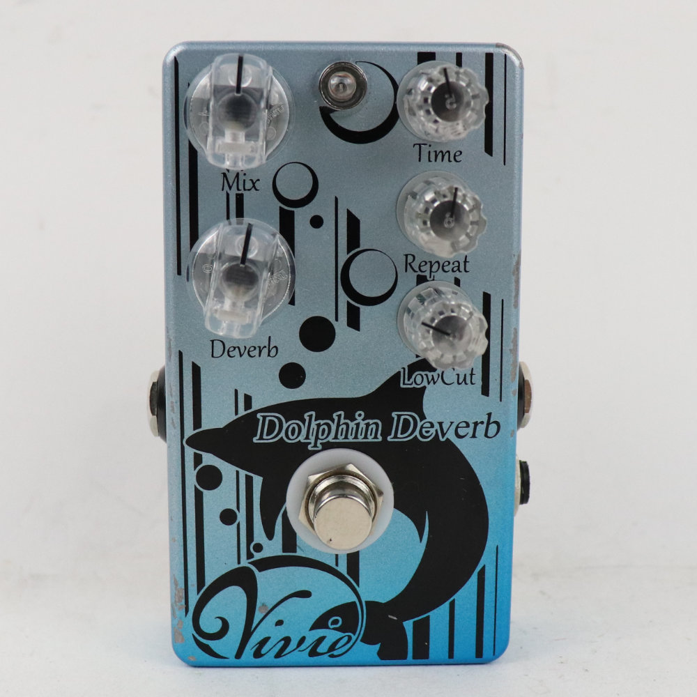 【中古】ディレイ リバーブ Vivie Dolphin Deverb ギターエフェクター ヴィヴィー ドルフィンディバーブ