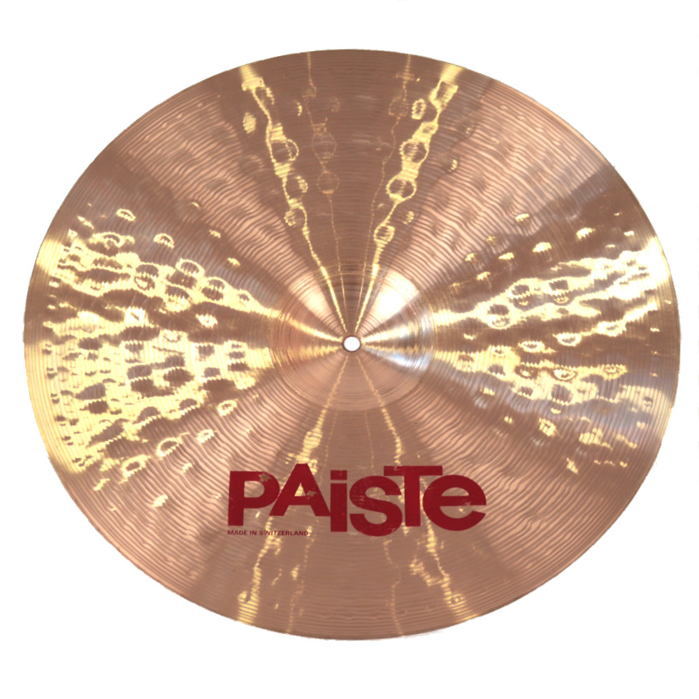 【中古】PAISTE パイステ 3000 Ride 20インチ ライドシンバル 裏面