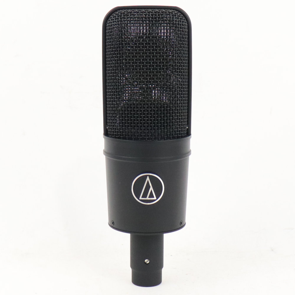 【中古】オーディオテクニカ コンデンサーマイク  AUDIO-TECHNICA AT4040 オーテク マイクロフォン ロゴ側