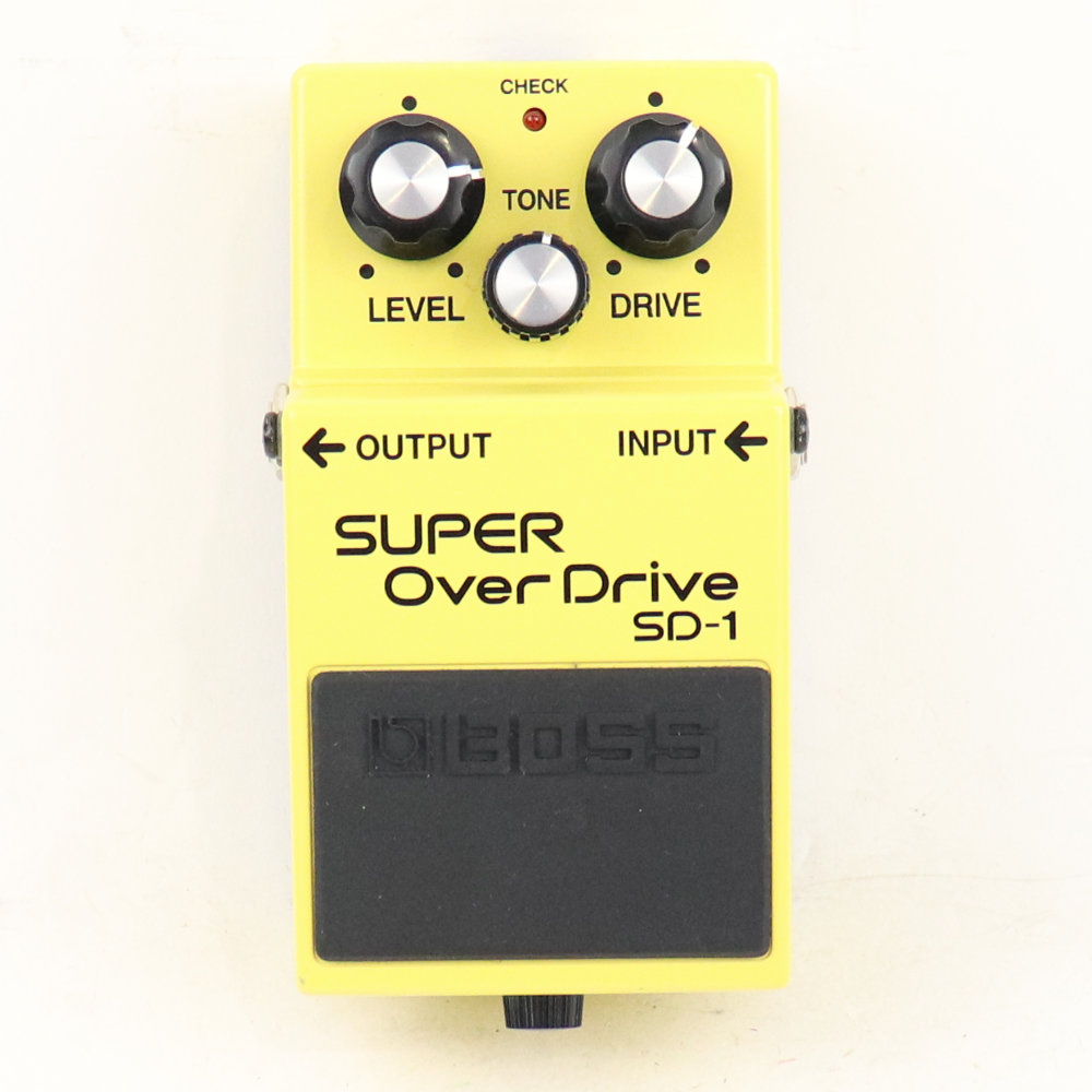 【中古】 スーパーオーバードライブ エフェクター BOSS SD-1 Super Over Drive ギターエフェクター 正面