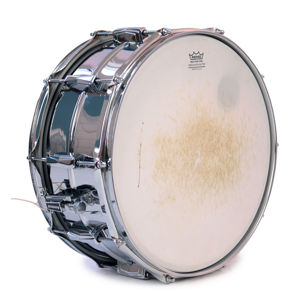 【中古】 Ludwig ラディック LM402 Supraphonic 14×6.5 スネアドラム 全体