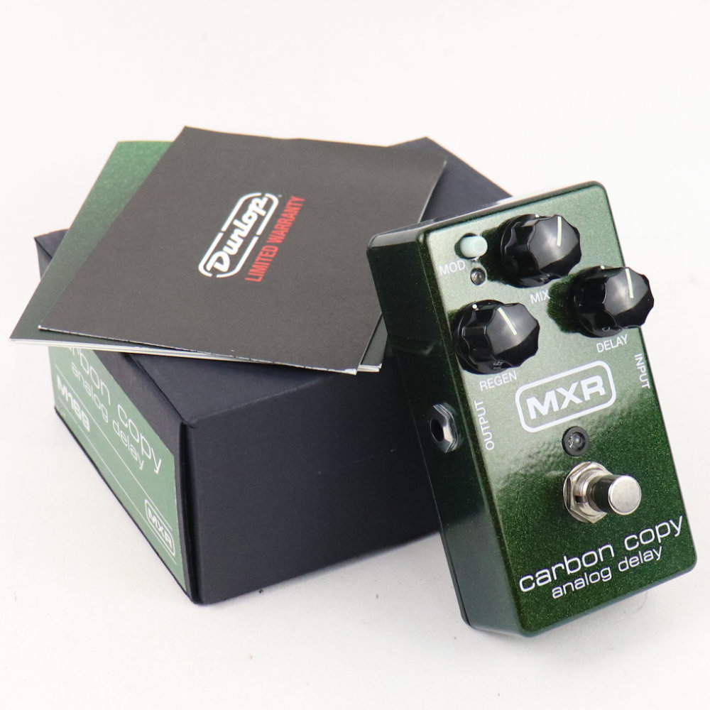 中古】 アナログディレイ エフェクター MXR M-169 Carbon Copy Analog Delay カーボンコピー ディレイ  ギターエフェクター([USED] 最大600msのディレイタイム 完全アナログ仕様) | web総合楽器店 chuya-online.com