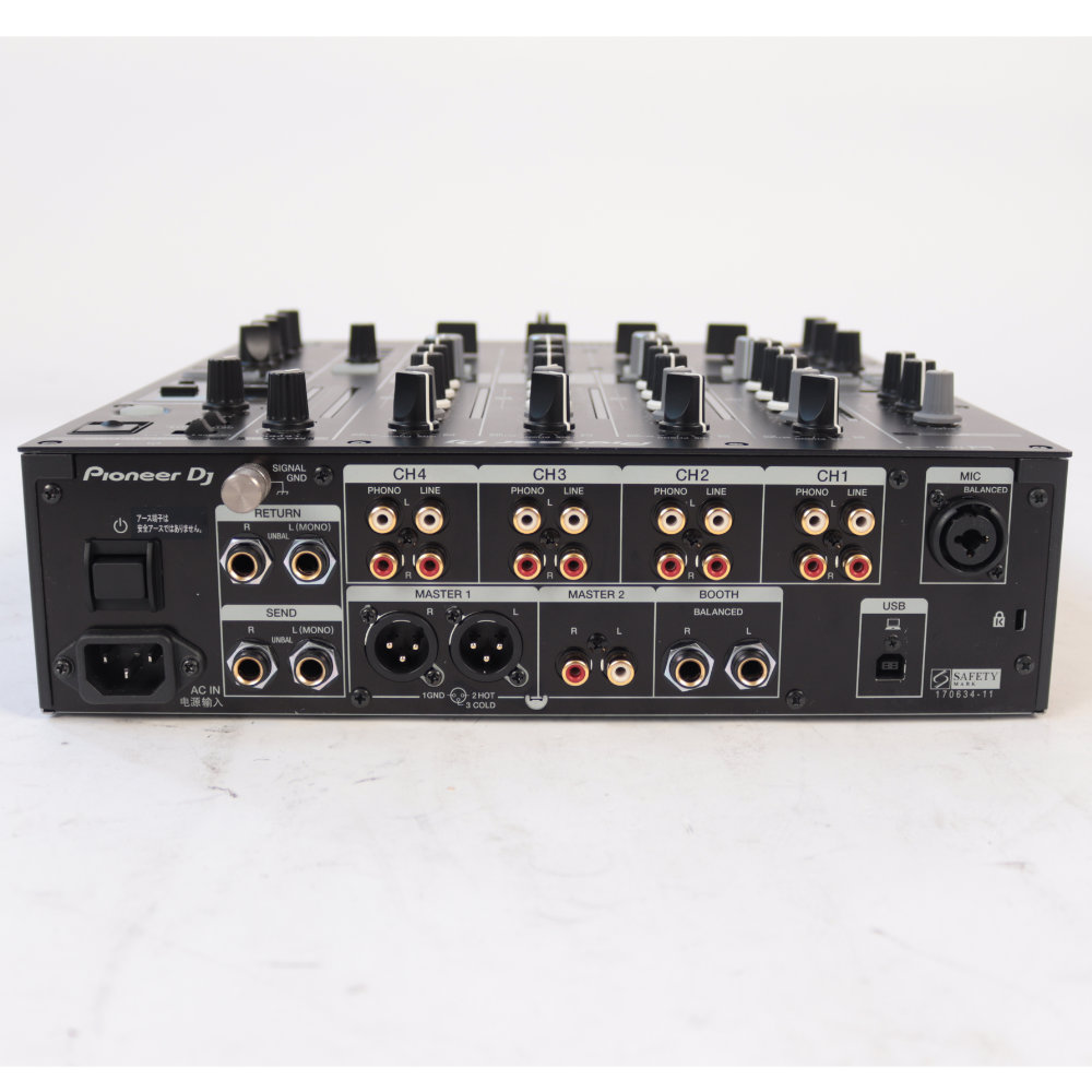 【中古】 DJミキサー Pioneer DJ DJM-750MK2 パイオニアDJ 側面