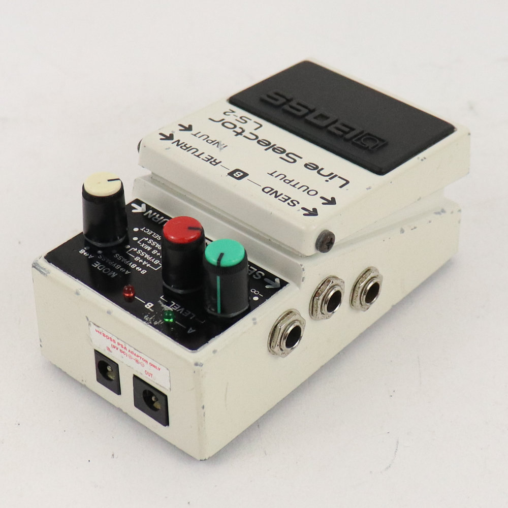 【中古】 ラインセレクター エフェクター BOSS LS-2 Line Selector ギター ベースエフェクター 全体