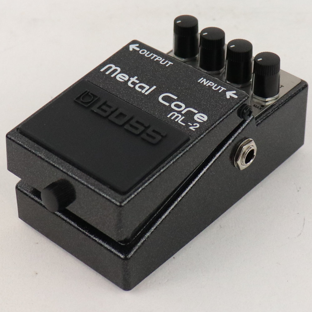 【中古】メタルコア エフェクター BOSS ML-2 Metal Core ハイゲイン ディストーション エフェクター 全体