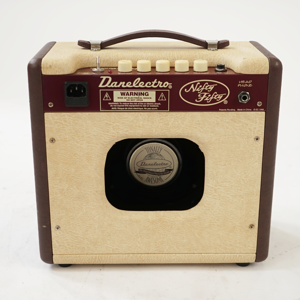 【中古】 ギターコンボアンプ Danelectro Nifty Fifty N-50 15W出力 ギター用コンボアンプ 背面画像