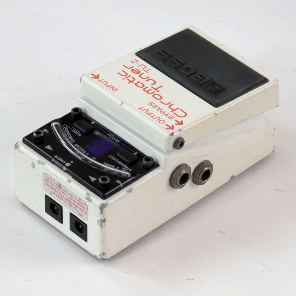 【中古】 クロマチックチューナー エフェクター BOSS TU-2 Chromatic Tuner ペダルチューナー 全体