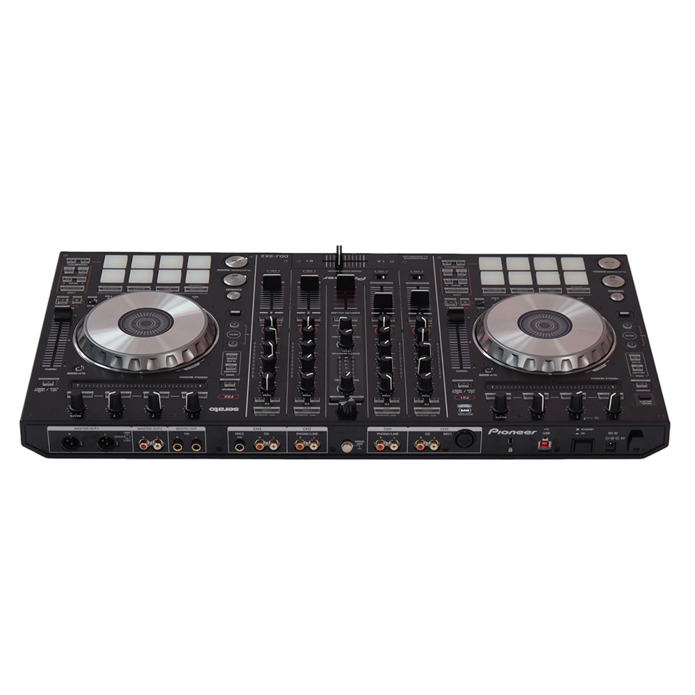 【中古】 Serato DJコントローラー Pioneer DJ DDJ-SX2 パイオニアDJ キャリングケース付き 背面