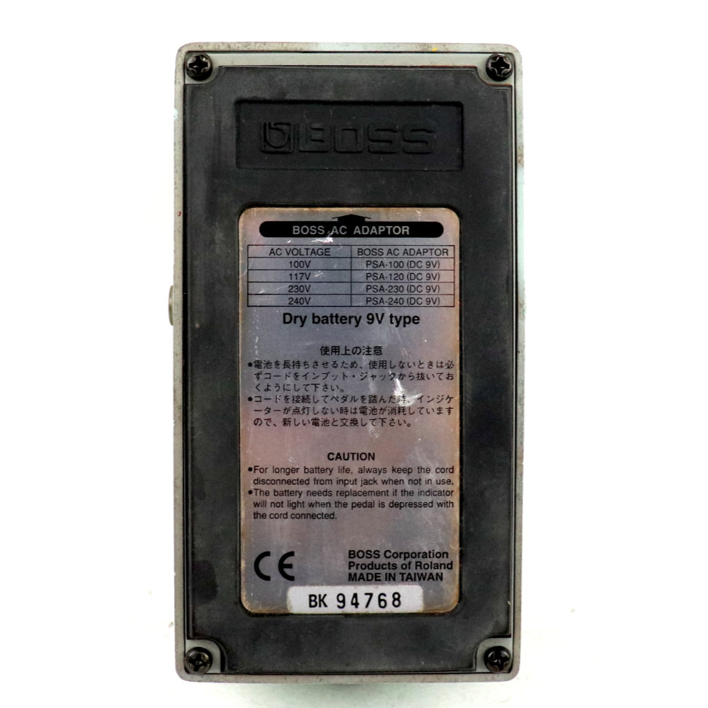 【中古】エンハンサー エフェクター BOSS EH-2 Enhancer ボス ギターエフェクター 裏面