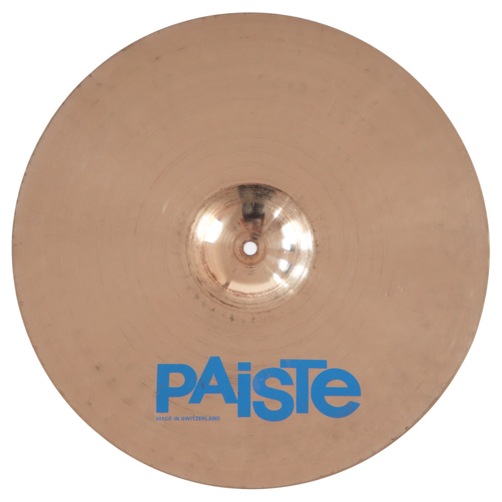 【中古】 PAISTE パイステ 2000 CRASH SOUND REFLECTIONS 18インチ クラッシュ シンバル 本体画像 裏