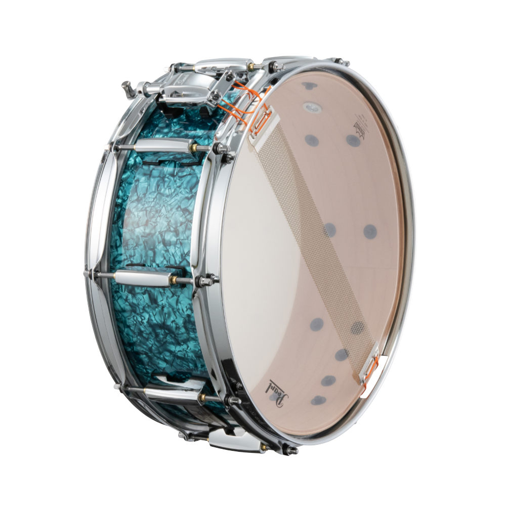 Pearl パール PMX1450S/C #736 Turquoise Pearl PROFESSIONAL SERIES スネアドラム サブ画像2