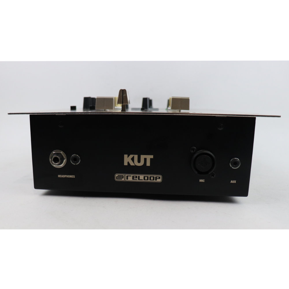 【中古】 DJミキサー RELOOP KUT 2CH バトルDJミキサー リループ 前面