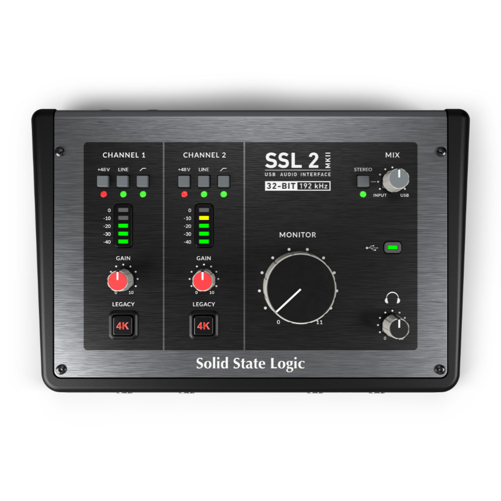 Solid State Logic ソリッドステートロジック SSL2 MKII USB-C対応 USBオーディオインターフェイス