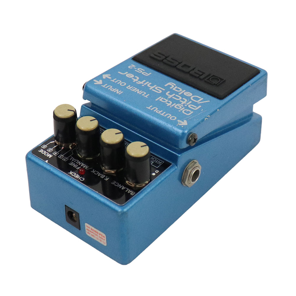 【中古】 デジタル ピッチシフター ディレイ エフェクター BOSS PS-2 Digital Pitch Shifter Delay ギターエフェクター 全体