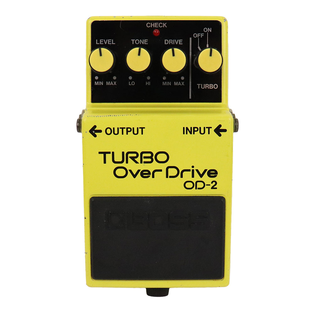 【中古】ターボオーバードライブ エフェクター BOSS OD-2 TURBO OverDrive Made in Japan ボス ギターエフェクター